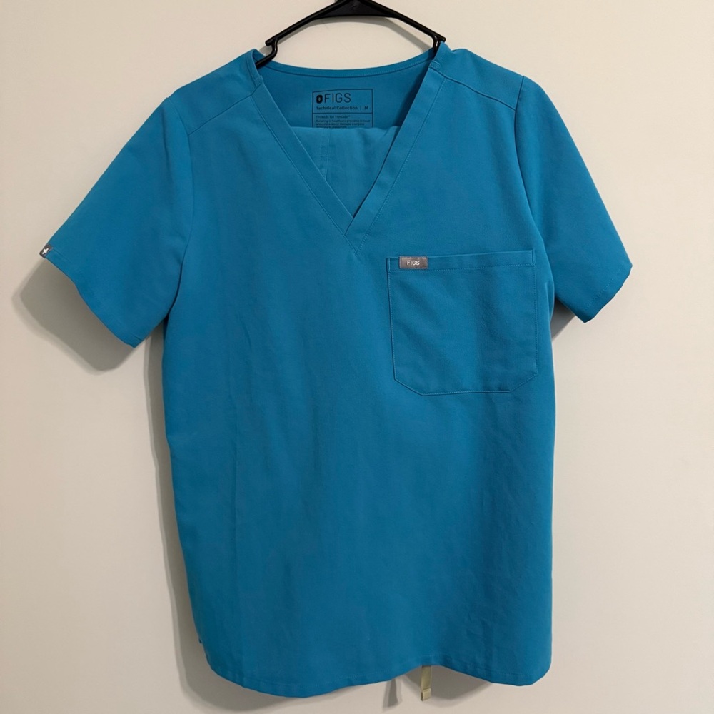 Medium Figs Scrub Set - Teal
